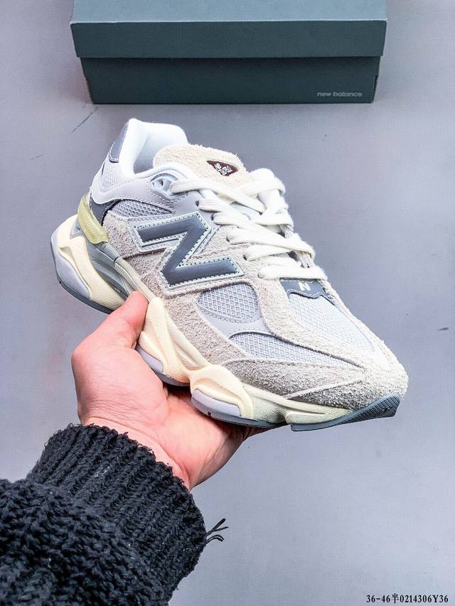 New Balance 又带来了新鞋型 9060 ，并且是与芝加哥街头品牌 Joe Freshgoods 的联名款。鞋身主体采用了类似 990 系列的设计风格，