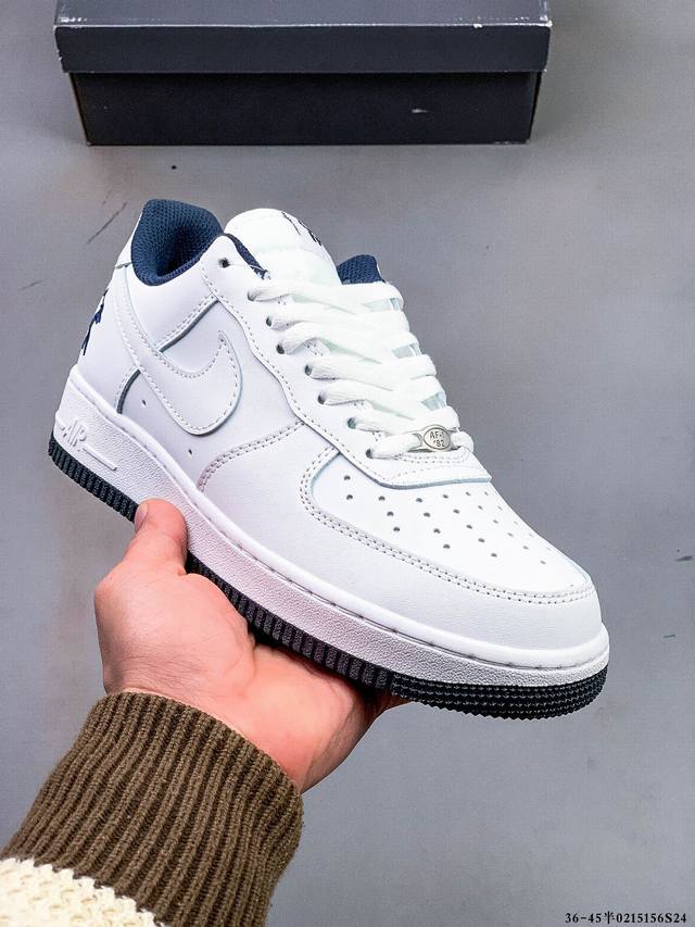 真标半码！耐克Nike Air Force 1 Low 空军一号低帮经典百搭休闲板鞋 0215156S24