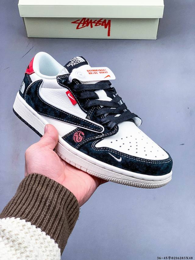 公司级头层！耐克Nike Air Jordan 1 Low Aj1乔1 倒勾低帮潮流缓运动休闲板鞋。Aj1 低帮拼接 完美版型真头层牛皮# 内置缓震气垫 原鞋开