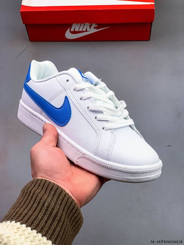 真标半码！耐克 Nike Court Royale Ac 低帮百搭休闲板鞋 0216126L18