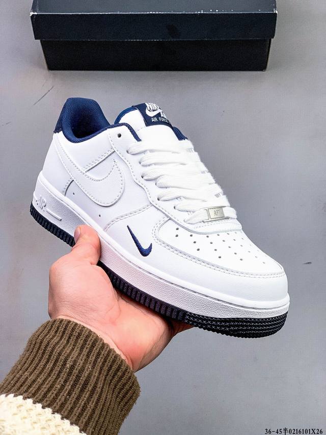 真标半码！耐克Nike Air Force 1 Low 空军一号低帮经典百搭休闲板鞋 0216101X26