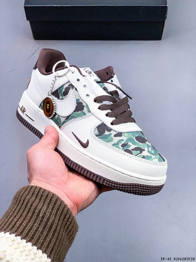 公司级！耐克Nike Air Force 1 Low 空军一号低帮经典百搭休闲板鞋 0216281F28 - 点击图像关闭