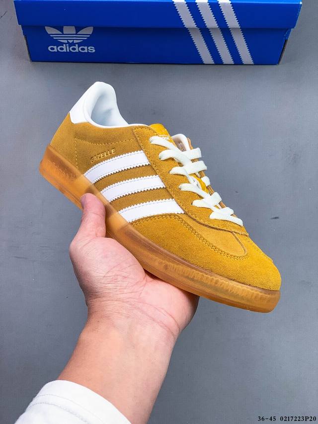 阿迪达斯Adidas Gazelle 低帮复古百搭休闲运动板鞋 0217223P30 - 点击图像关闭