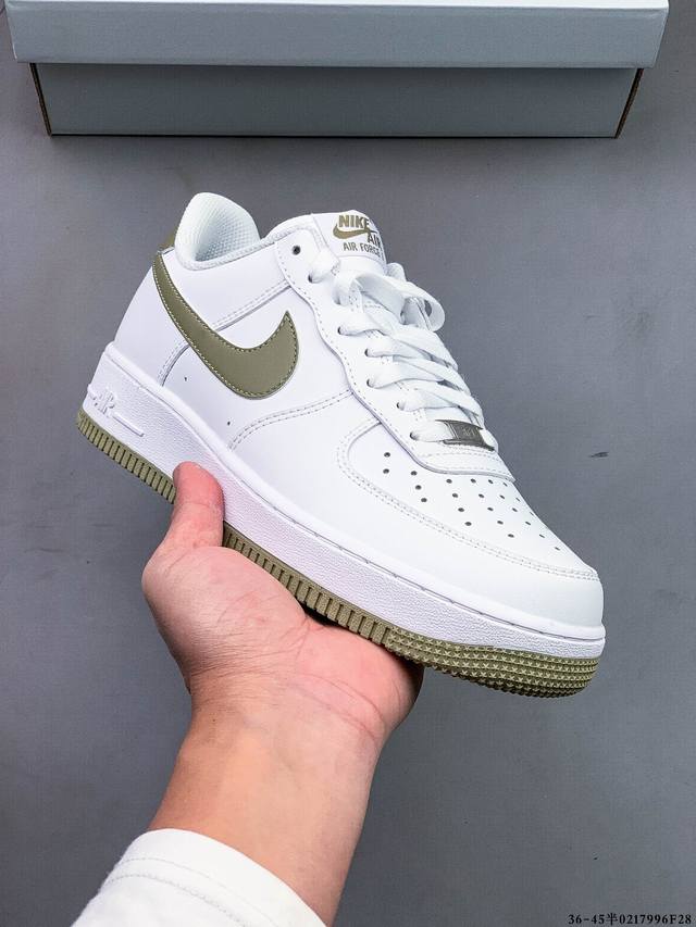 公司级！耐克Nike Air Force 1 Low 空军一号低帮经典百搭休闲板鞋 0217996F28