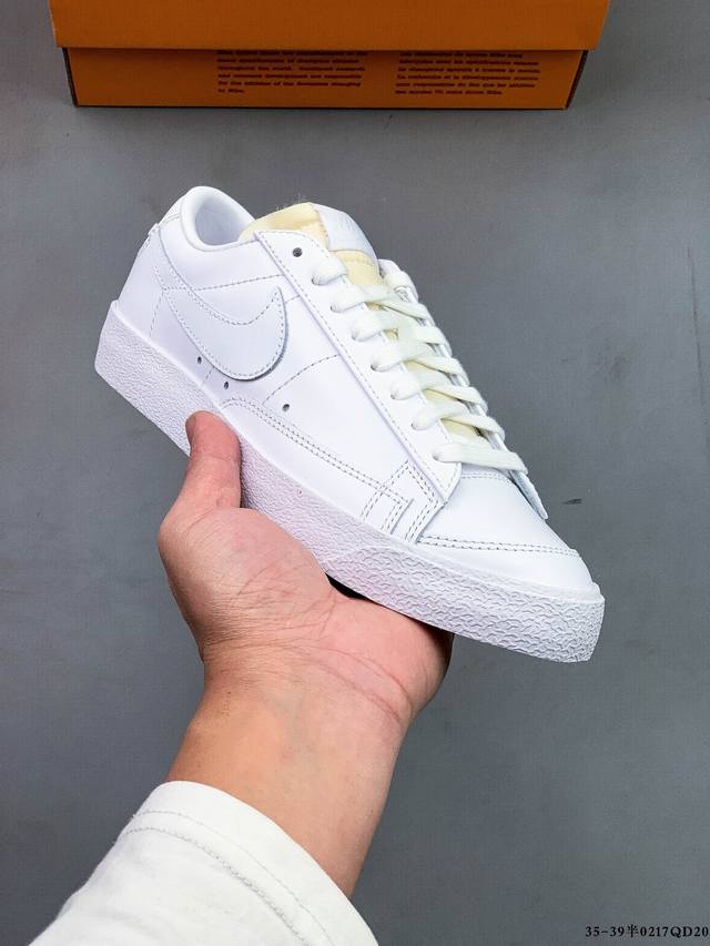 耐克Nike Blazer Low'77 Vntg We 经典开拓者低帮百搭休闲运动板鞋 0217Qd20