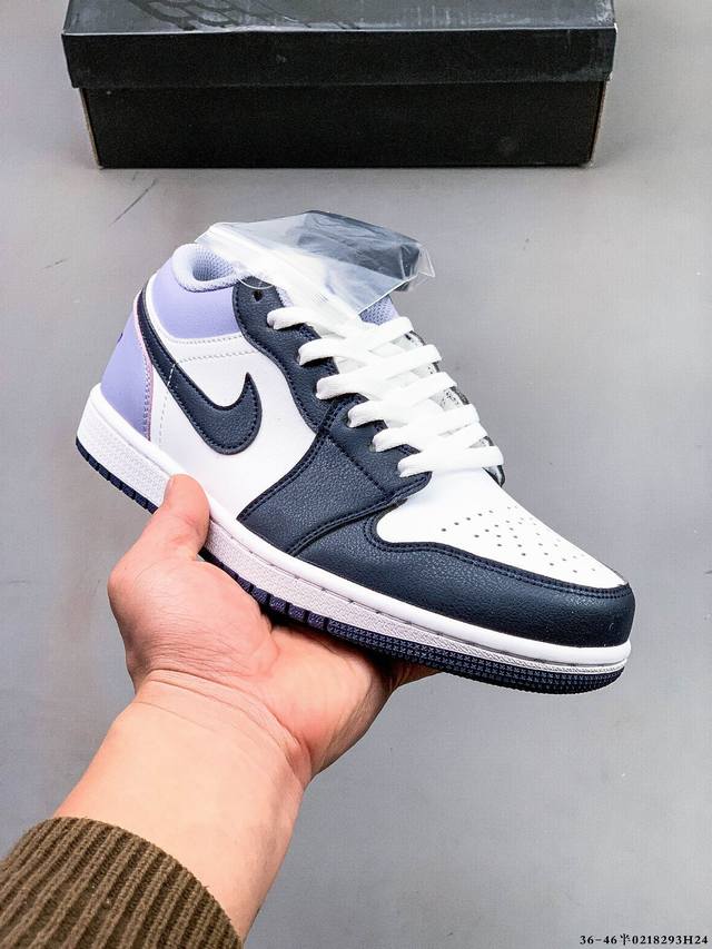 真标半码！耐克Nike Air Jordan Low 1 乔1低帮经典休闲板鞋 0218293H24