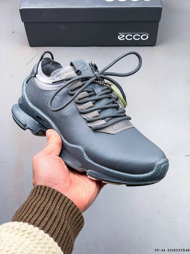 公司级！Ecco Men's Classic Lisbon Lace 爱步 街头趣闯系列系带休闲鞋 代工原单品质#轻盈发泡橡胶鞋底#欧索莱吸汗去臭脚垫 0218