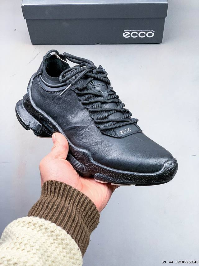 公司级！Ecco Men's Classic Lisbon Lace 爱步 街头趣闯系列系带休闲鞋 代工原单品质#轻盈发泡橡胶鞋底#欧索莱吸汗去臭脚垫 0218