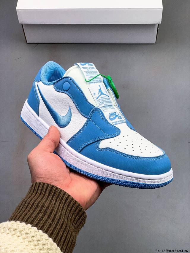 耐克Nike Air Jordan 1 Low Aj1 乔1 电绣勾低帮潮流缓运动休闲板鞋。Aj1 低帮拼接 完美版型真头层牛皮# 内置缓震气垫 原鞋开模 拒绝