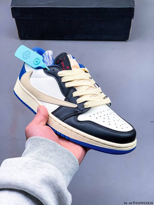 公司级头层！耐克Nike Air Jordan 1 Low Aj1乔1 倒勾低帮潮流缓运动休闲板鞋。Aj1 低帮拼接 完美版型真头层牛皮# 内置缓震气垫 原鞋开