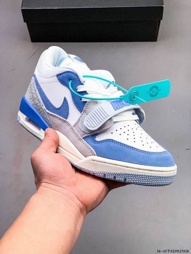 公司级！乔丹 Jordan Legacy 312 Low 乔312 混合版本低帮休闲运动篮球鞋 0219127J28