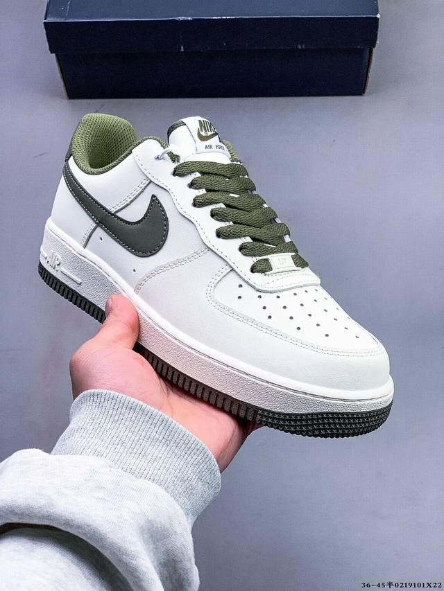 真标半码！耐克Nike Air Force 1 Low 空军一号低帮经典百搭休闲板鞋 0219101X22 - 点击图像关闭