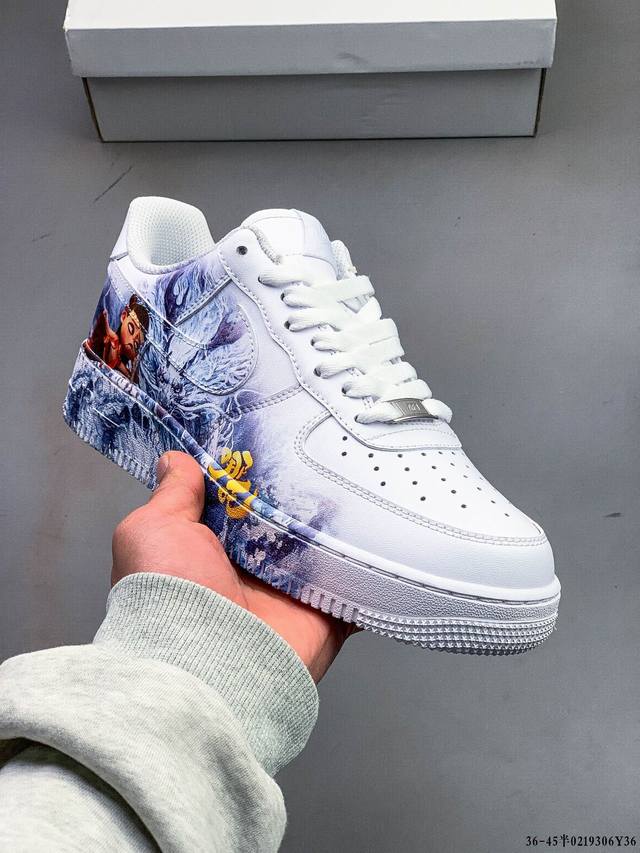 公司级！耐克Nike Air Force 1 Low 空军一号 哪吒联名 低帮百搭休闲运动板鞋 0219306Y36 - 点击图像关闭