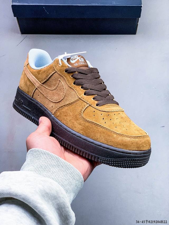 真标半码！耐克Nike Air Force 1 Low 空军一号低帮经典百搭休闲板鞋 0219284H22