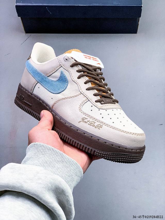 真标半码！耐克Nike Air Force 1 Low 空军一号低帮经典百搭休闲板鞋 0219284H22