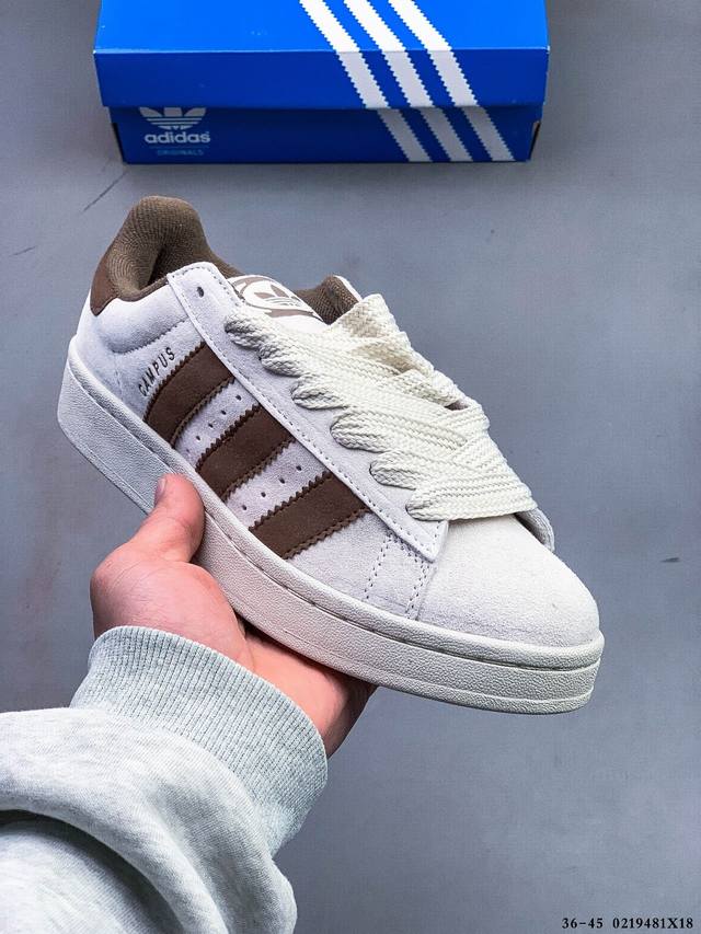 阿迪达斯Adidas Originals Campus 80S 学院系列经典复古低帮百搭休闲运动板鞋 0219481X18