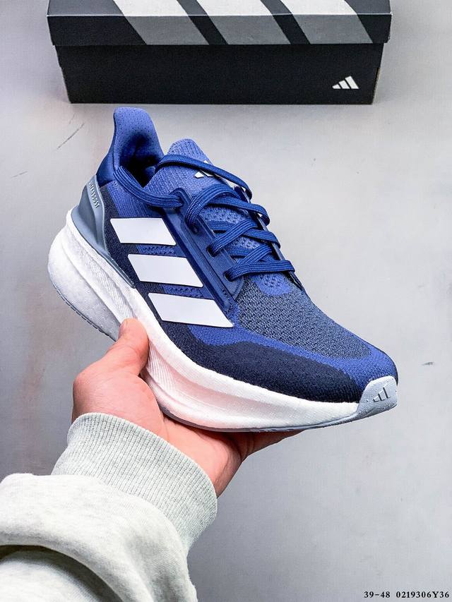 公司级！阿迪达斯Adidas Ultraboost Light轻弹系列低帮袜套式针织透气缓震休闲运动慢跑鞋 搭载Light Boost中底的Ultraboost