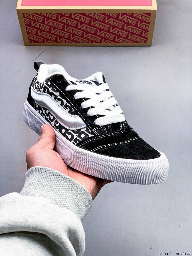 公司级！万斯Vans Vault Knu-Skool Vr3 Lx 低帮休闲板鞋 020T22