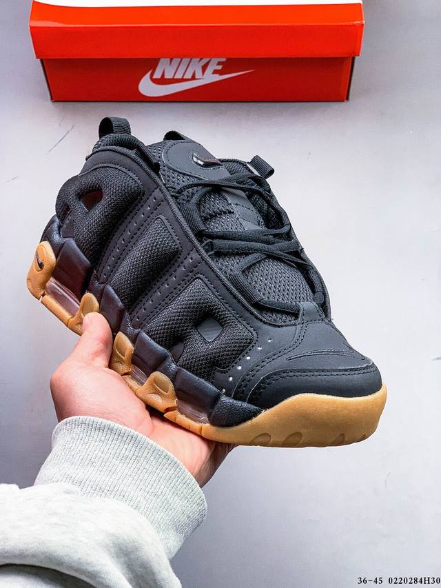 耐克 Nike Air More Uptempo 皮蓬大Air 经典复古高街百搭篮球鞋 0220284H30