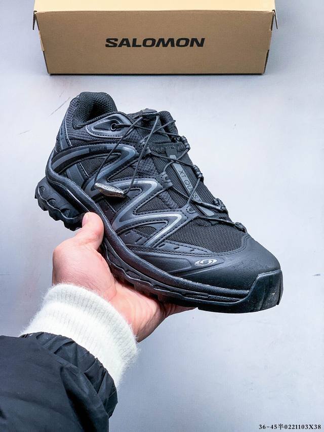 Salomon Xa Pro Xt-6 Expanse 萨洛蒙户外越野跑鞋 鞋面采用Sensifit贴合技术 全方位贴合包裹脚型 鞋跟部鞋底牵引设计 提供强大的