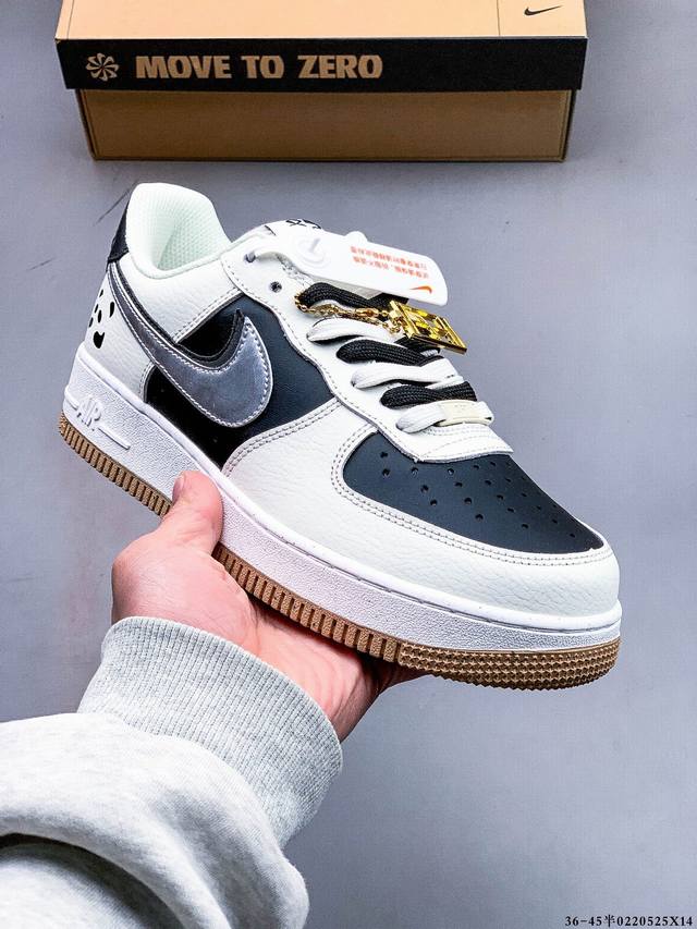 真标半码！耐克Nike Air Force 1 Low 空军一号低帮经典百搭休闲板鞋 0220525X14