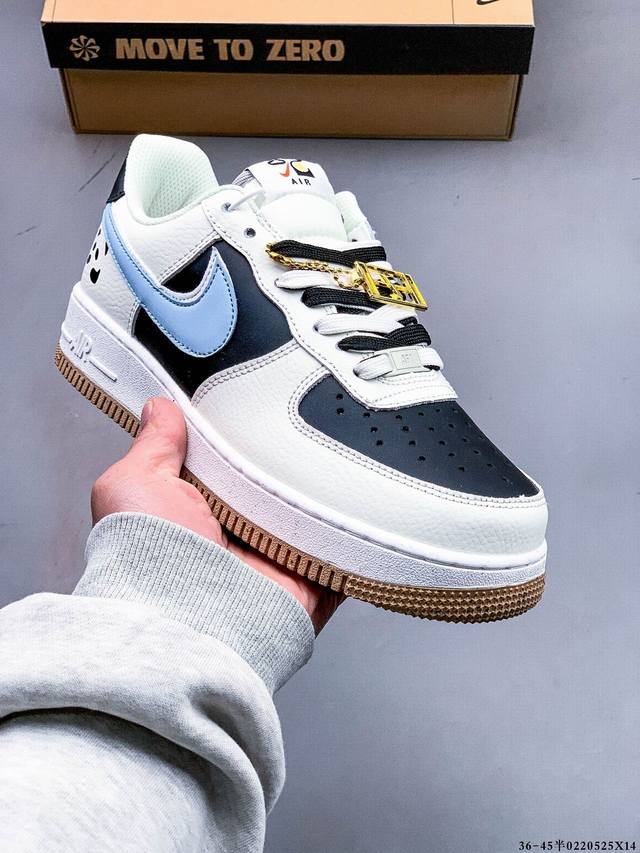 真标半码！耐克Nike Air Force 1 Low 空军一号低帮经典百搭休闲板鞋 0220525X14