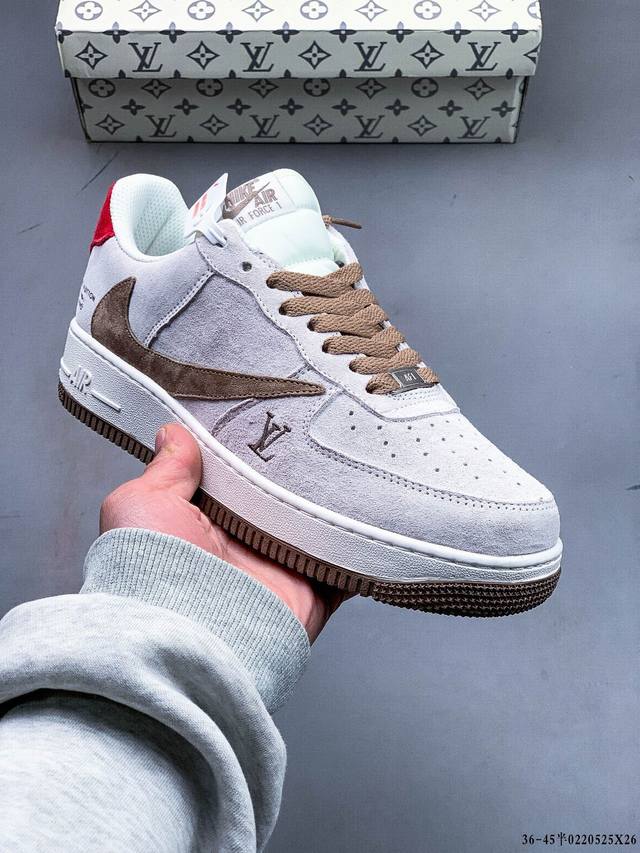 真标半码！耐克Nike Air Force 1 Low 空军一号低帮经典百搭休闲板鞋 0220525X26