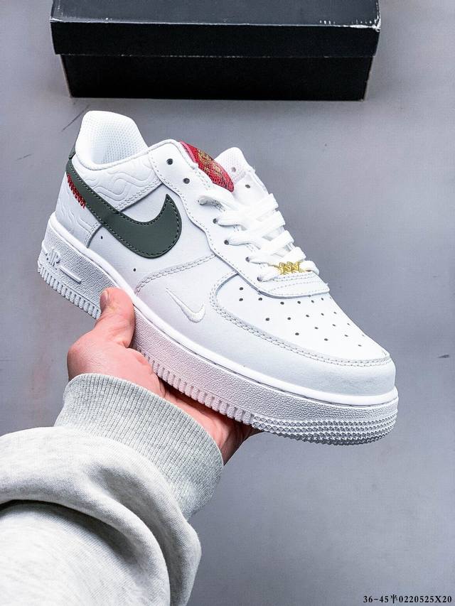 真标半码！耐克Nike Air Force 1 Low 空军一号低帮经典百搭休闲板鞋 0220525X20