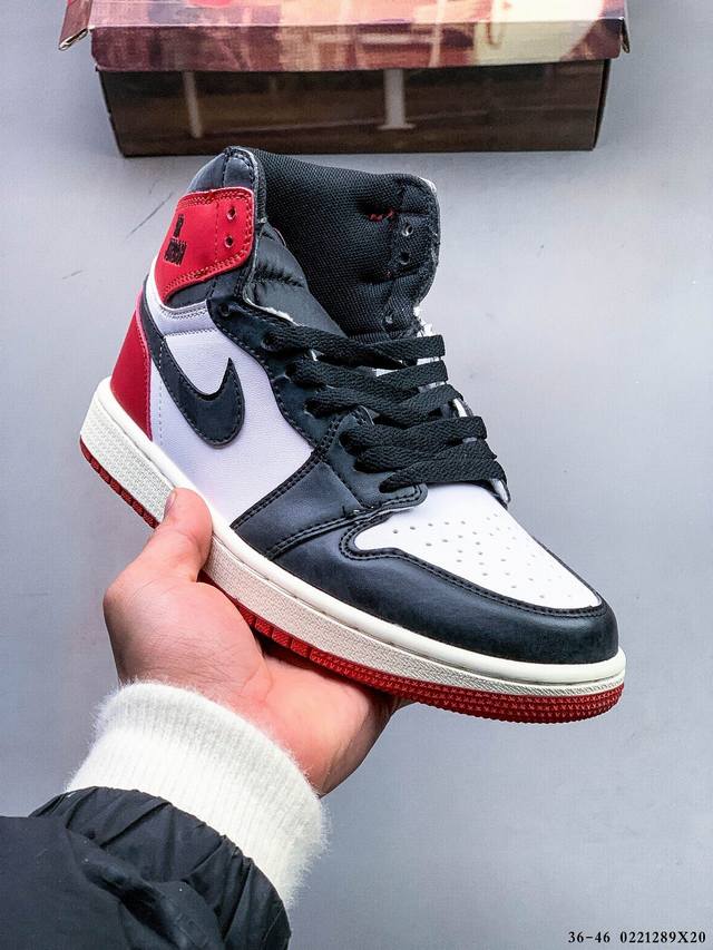 耐克Nike Air Jordan 1 Aj1乔丹一代高帮复古文化休闲运动篮球鞋 0221289X20