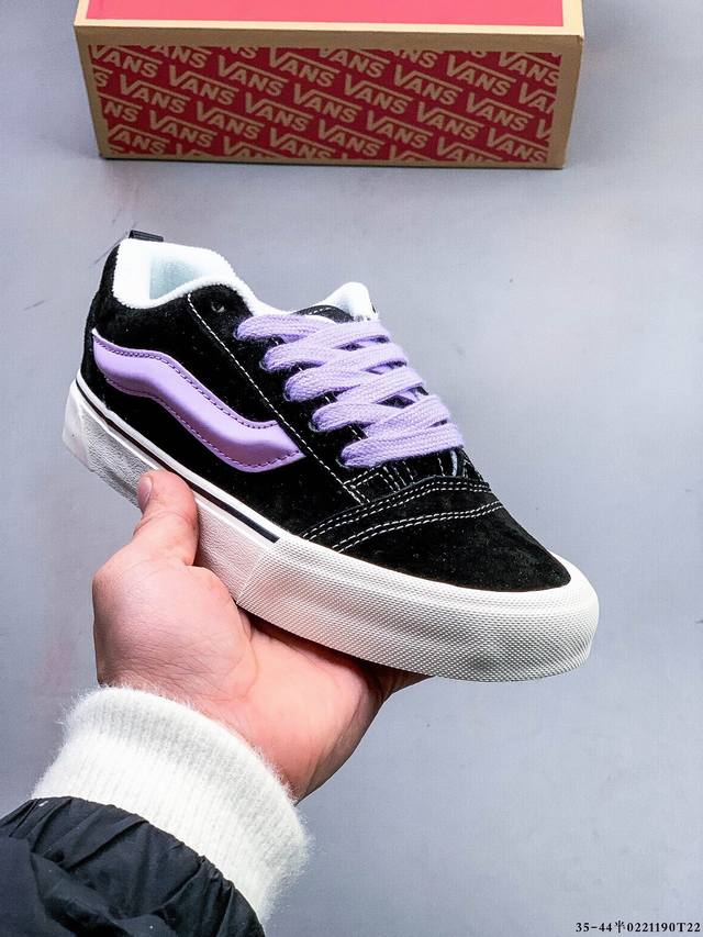 公司级！万斯Vans Vault Knu-Skool Vr3 Lx 低帮休闲板鞋 0221190T22