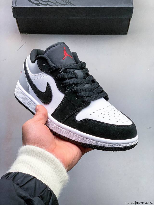 真标半码！耐克Nike Air Jordan Low 1 乔1低帮经典休闲板鞋 022115624