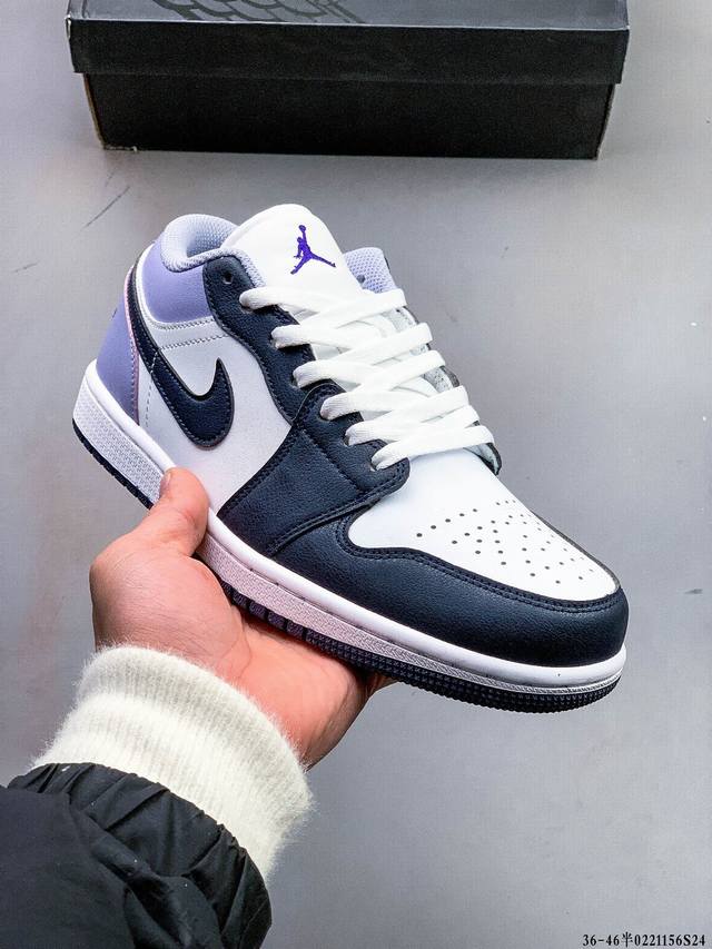 真标半码！耐克Nike Air Jordan Low 1 乔1低帮经典休闲板鞋 022115624