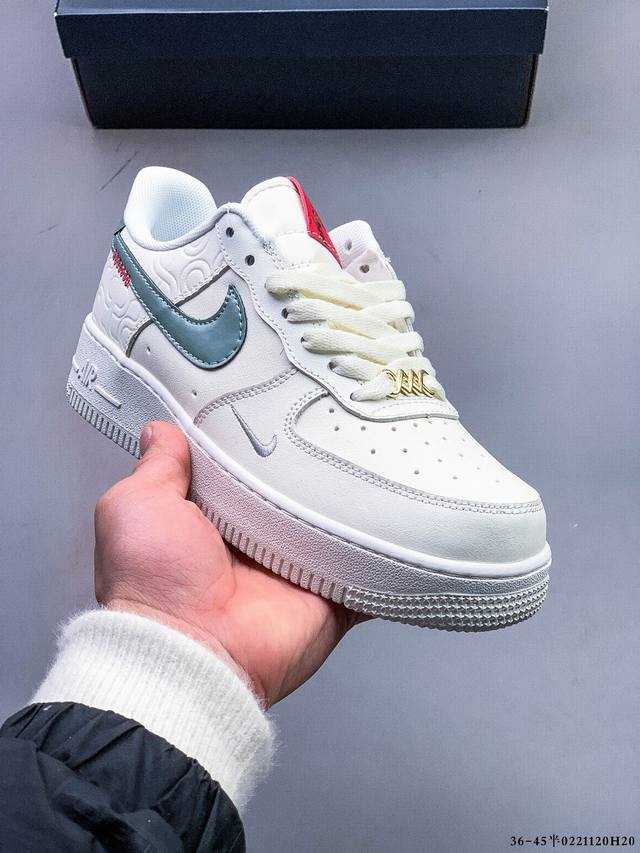 真标半码！耐克Nike Air Force 1 Low 空军一号低帮经典百搭休闲板鞋 0221120H20 - 点击图像关闭