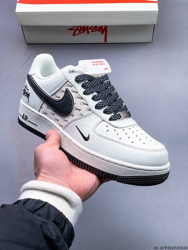 真标半码！耐克Nike Air Force 1 Low 空军一号低帮经典百搭休闲板鞋 0221525X24