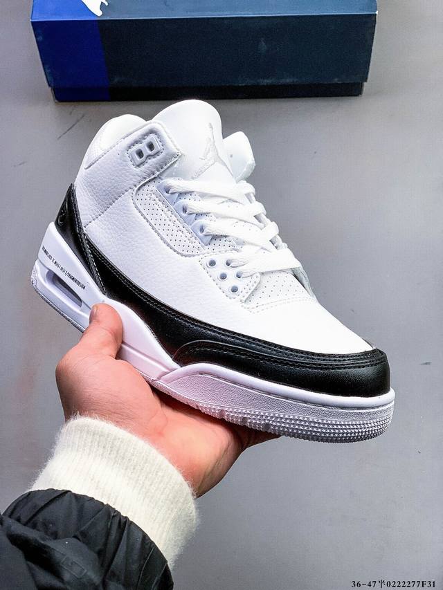 公司级！乔丹 Air Jordan 3 Retro Tinker Nrg Aj3 乔3 低帮复古休闲运动文化篮球鞋 0222277F31