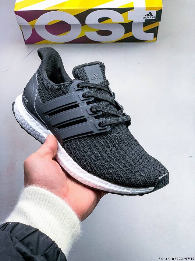 阿迪达斯Adidas Ultraboost 4.0 爆米花经典运动休闲鞋 0222279Y19