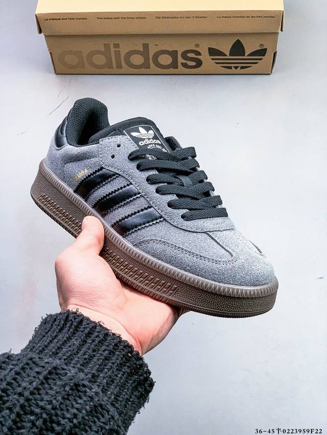 阿迪达斯Adidas Samba Xlg 厚底低帮复古板鞋 0223959F22 - 点击图像关闭