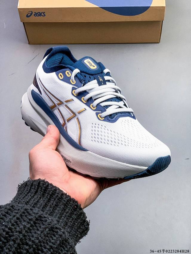 公司级！瑟亚士Asics Gel-Kayano 31亚卡诺31低代帮专业有氧轻超量休闲动运全能慢鞋跑。标原半码制#全新原装数据开人发体工学体一式轻贾质卡双编层鞋