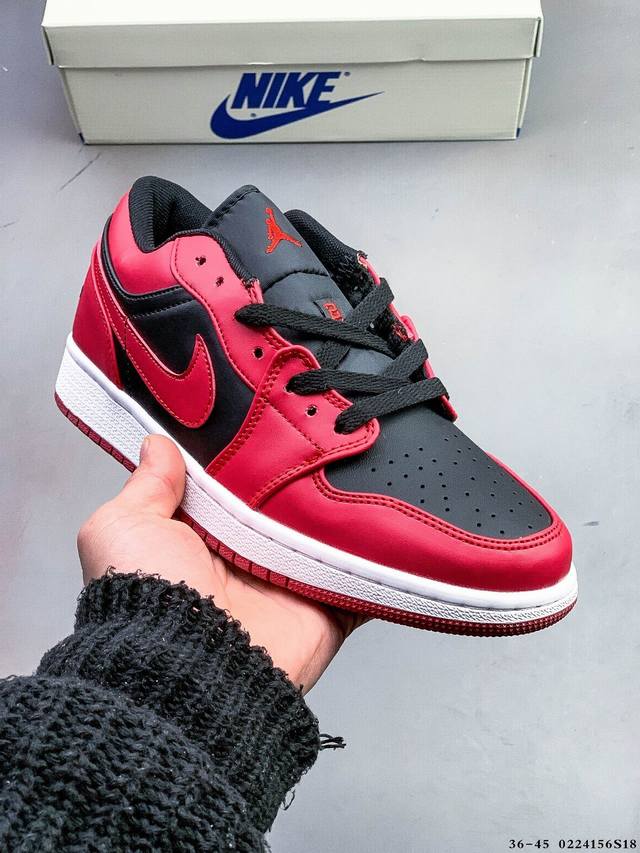 耐克Nike Air Jordan Low 1 乔1低帮经典休闲鞋 0224156S18