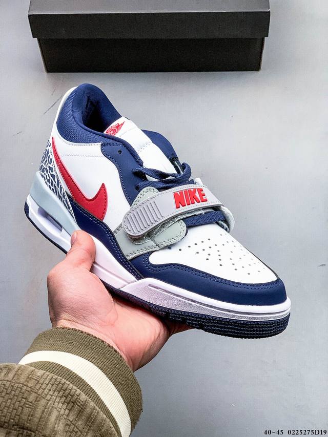 乔丹 Jordan Legacy 312 Low 乔312 混合版本低帮休闲运动篮球鞋 0225275D19