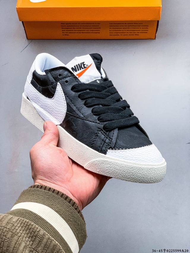 耐克Nike Blazer Low'77 Vntg We 经典开拓者大勾低帮百搭休闲运动板鞋 0225599A20 - 点击图像关闭