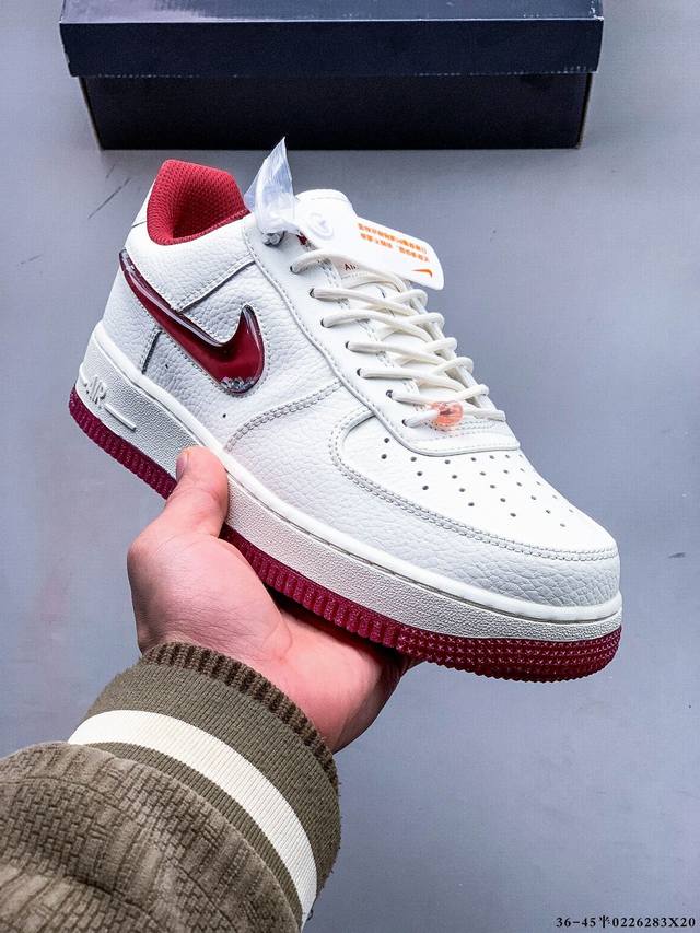 真标半码！耐克Nike Air Force 1 Low 空军一号低帮经典百搭休闲板鞋 0226283X20