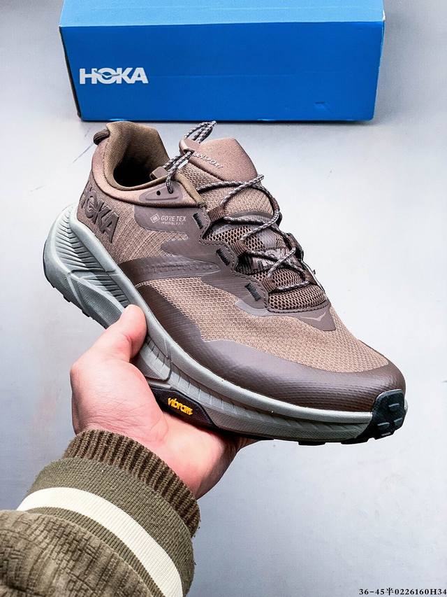 公司级！Hoka One One冬季户外畅行徒步鞋Transport舒适缓震耐磨登山鞋 目前Hoka最新款户外靴，兼顾了城市通勤及轻户外的实用需求，特别是搭配H