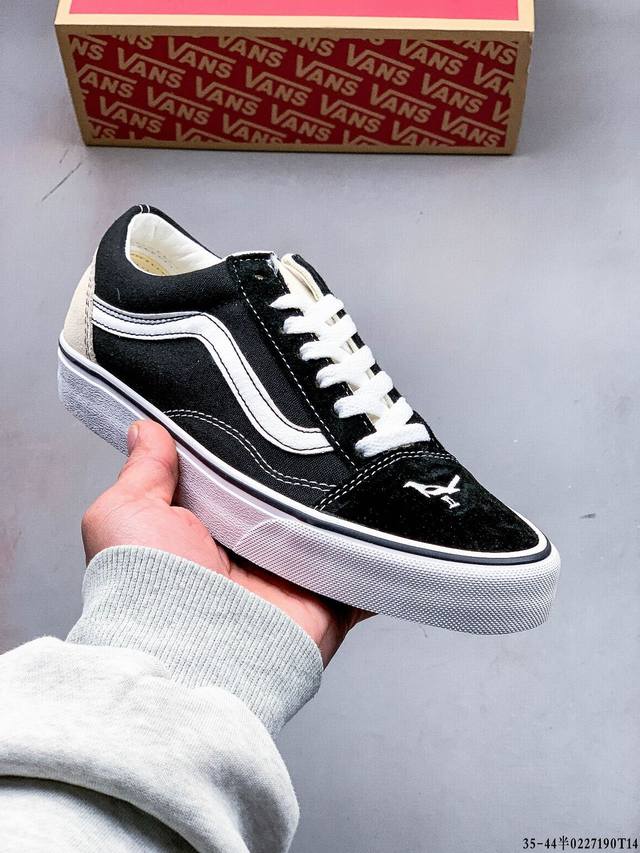 万斯Vans Old Skool 经典低帮休闲百搭滑板鞋 0227190T14