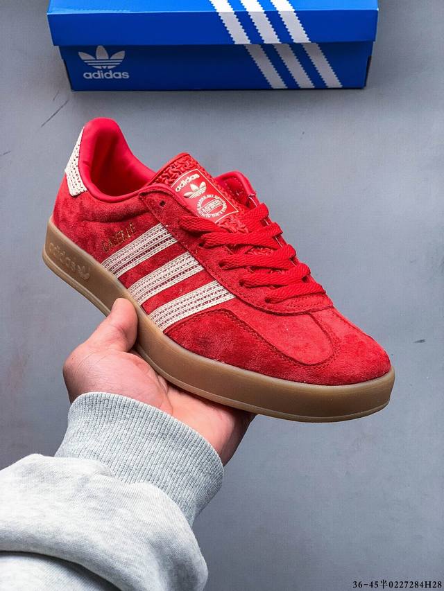 公司级！阿迪达斯Adidas Gazelle 低帮复古百搭休闲运动板鞋 0227284H28