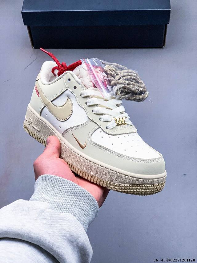 真标半码！耐克Nike Air Force 1 Low 空军一号低帮经典百搭休闲板鞋 0227120H20