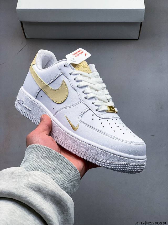 真标半码！耐克Nike Air Force 1 Low 空军一号低帮经典百搭休闲板鞋 0227283X20