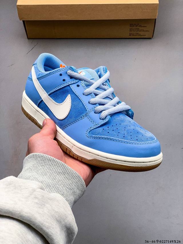 真标半码！耐克Nike Sb Dunk Low Pro经典百搭休闲滑板鞋 0227149X26 - 点击图像关闭