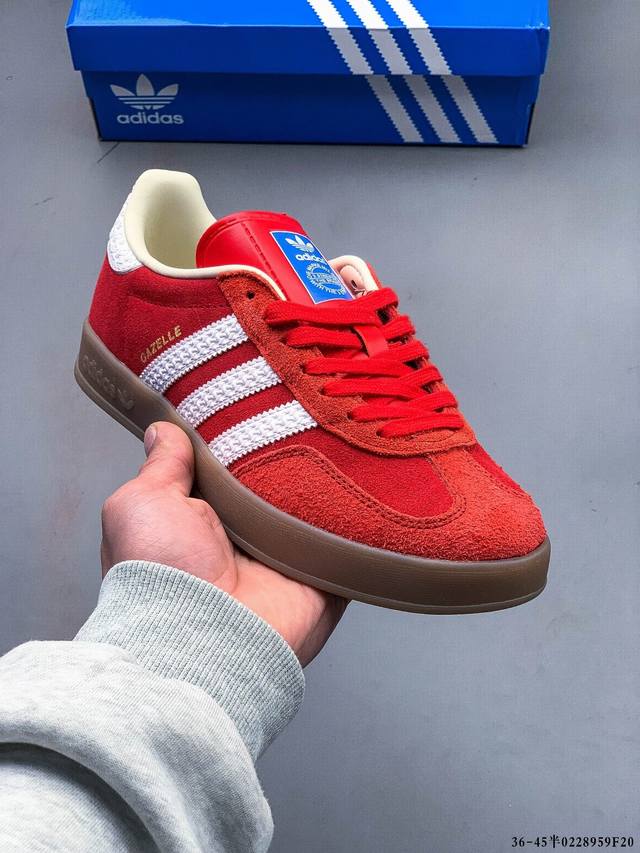 真标半码！阿迪达斯Adidas Gazelle 低帮复古百搭休闲运动板鞋 0228959F20