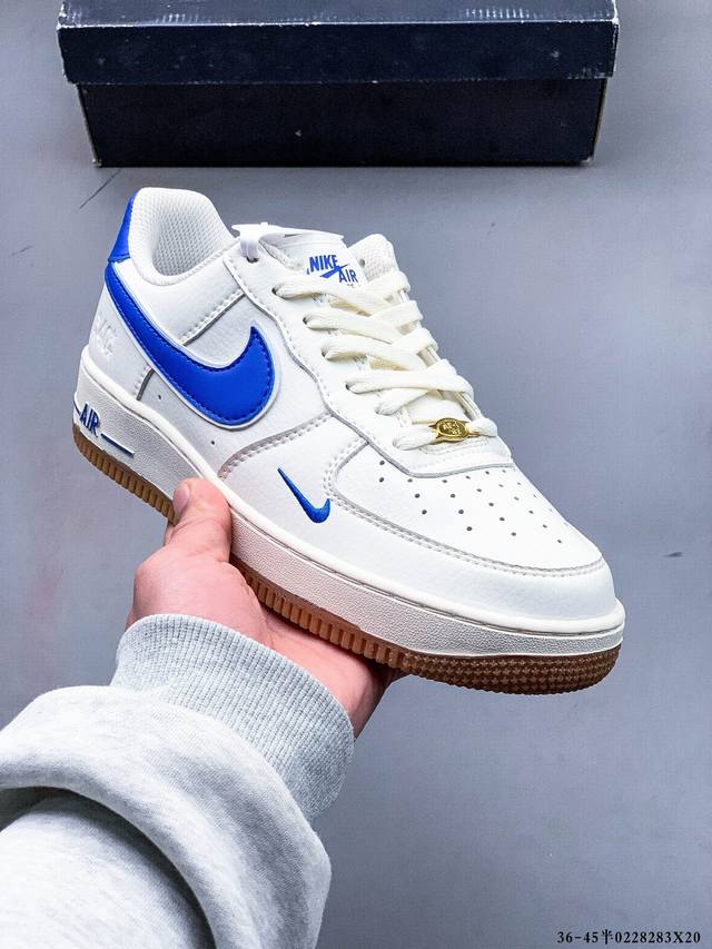 真标半码！耐克Nike Air Force 1 Low 空军一号低帮经典百搭休闲板鞋 0228283X20